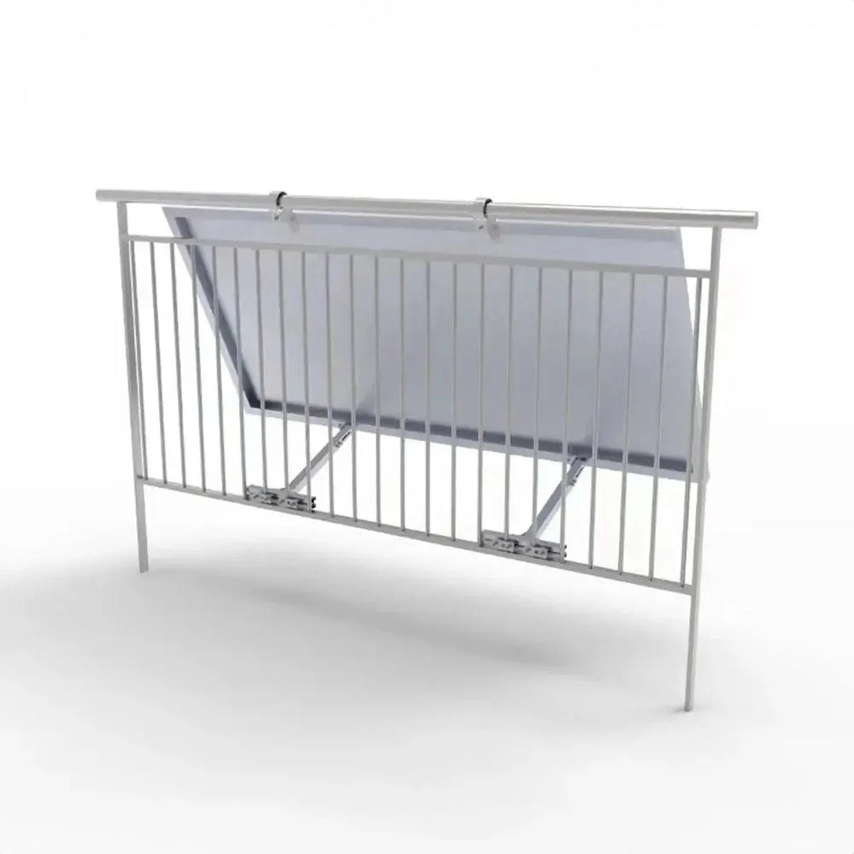 Adjustable Tilt Balcony & Fence Solar Panel Mounting Kit 15-30Deg