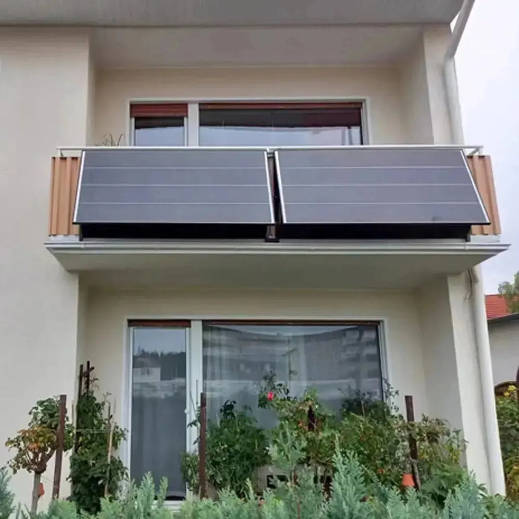 Adjustable Tilt Balcony & Fence Solar Panel Mounting Kit 15-30Deg