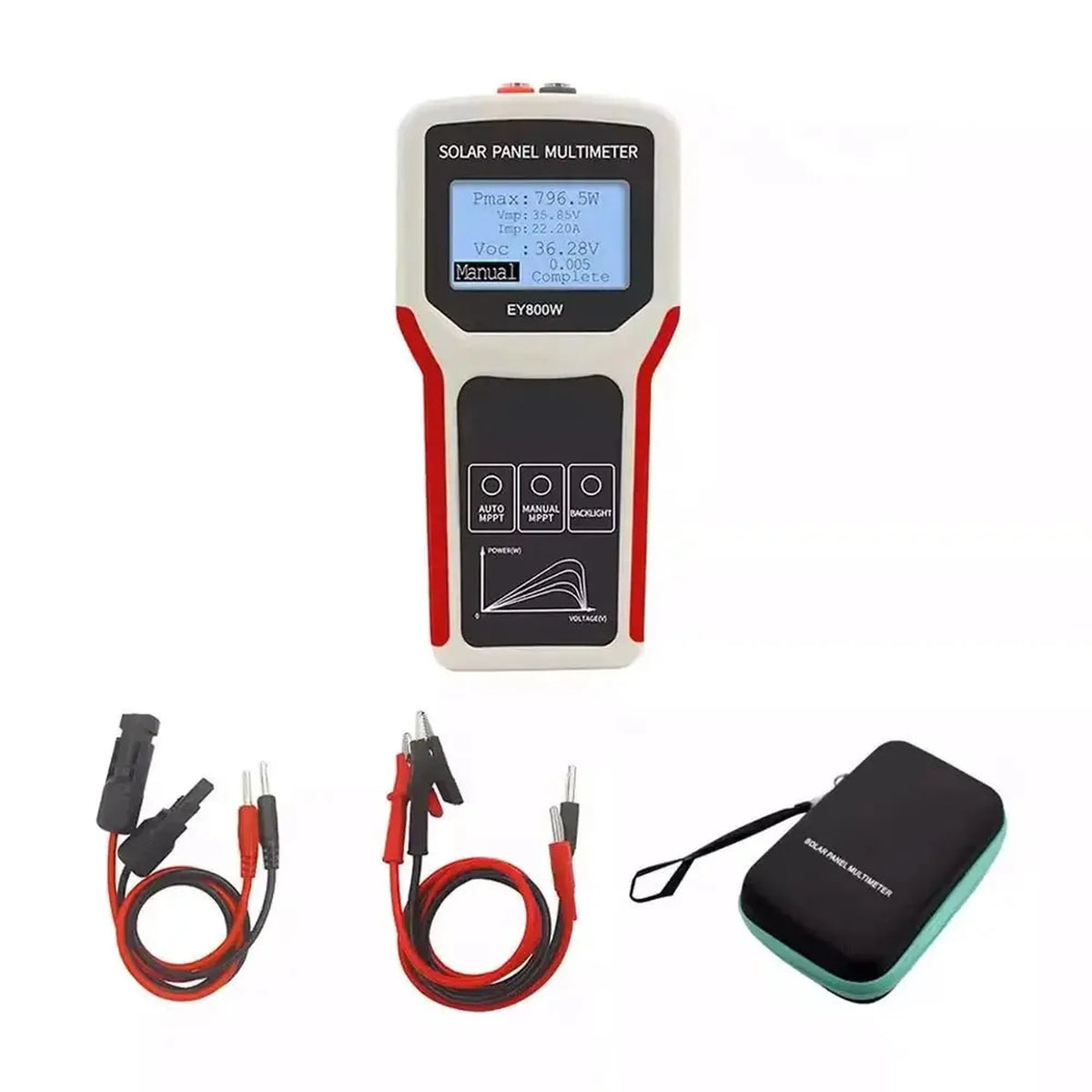 Solar Panel Tester Multimeter 800W MPPT | Voltacon