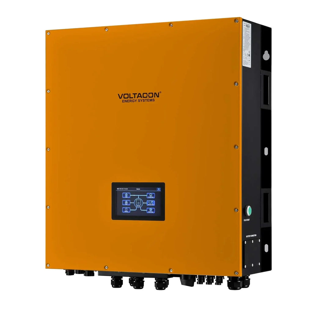 15kW 3 Phase Hybrid Solar Inverter 48V IP65 G99 | Voltacon InfiniSolar