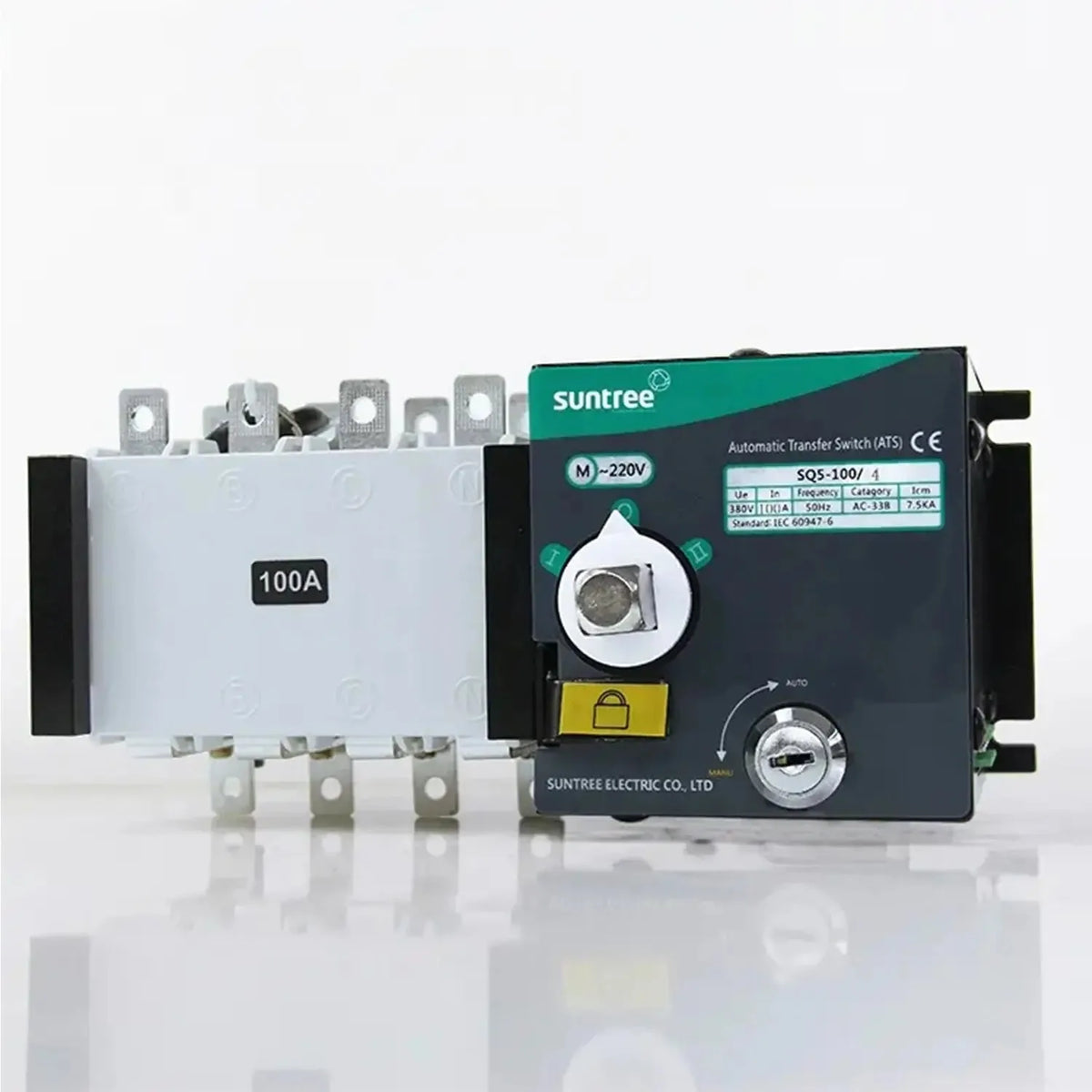 Automatic Transfer Switch 100A 4-Pole 3-Phase ATS | Voltacon