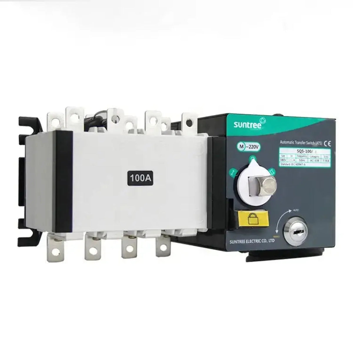 Automatic Transfer Switch 100A 4-Pole 3-Phase ATS | Voltacon