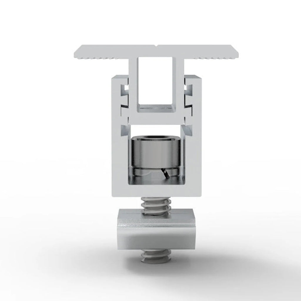 Adjustable Middle Clamp 30-45mm | Solar Panel Mounting Rails