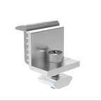 Adjustable End Clamp 30-45mm for Solar Panel Mounting Rail