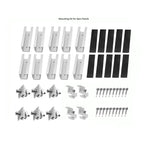 Flat Roof Solar Panel Mounting Kit U-Shape Mini Rail | Voltacon
