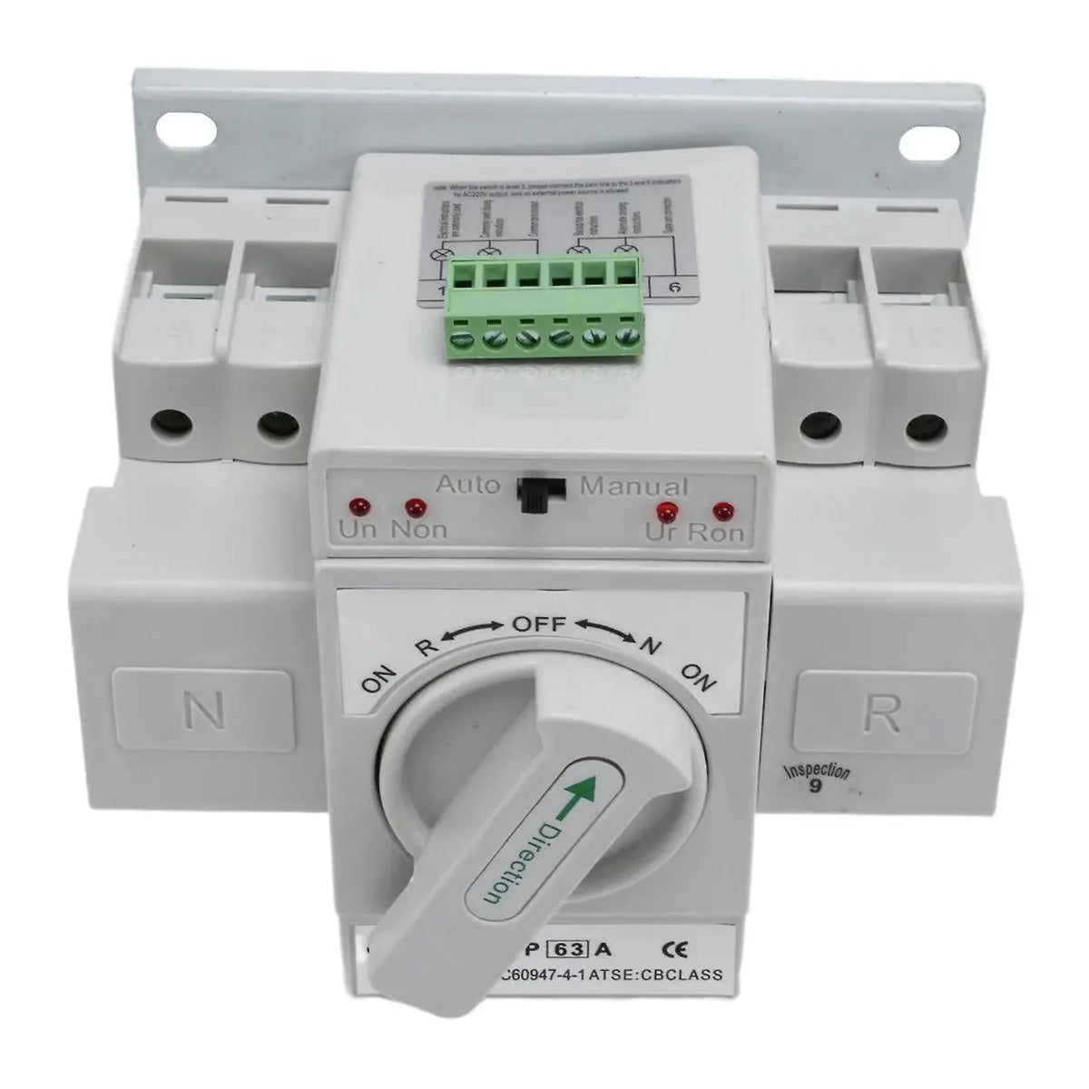 Automatic ATS Transfer Switch 63A 2 Pole | Voltacon