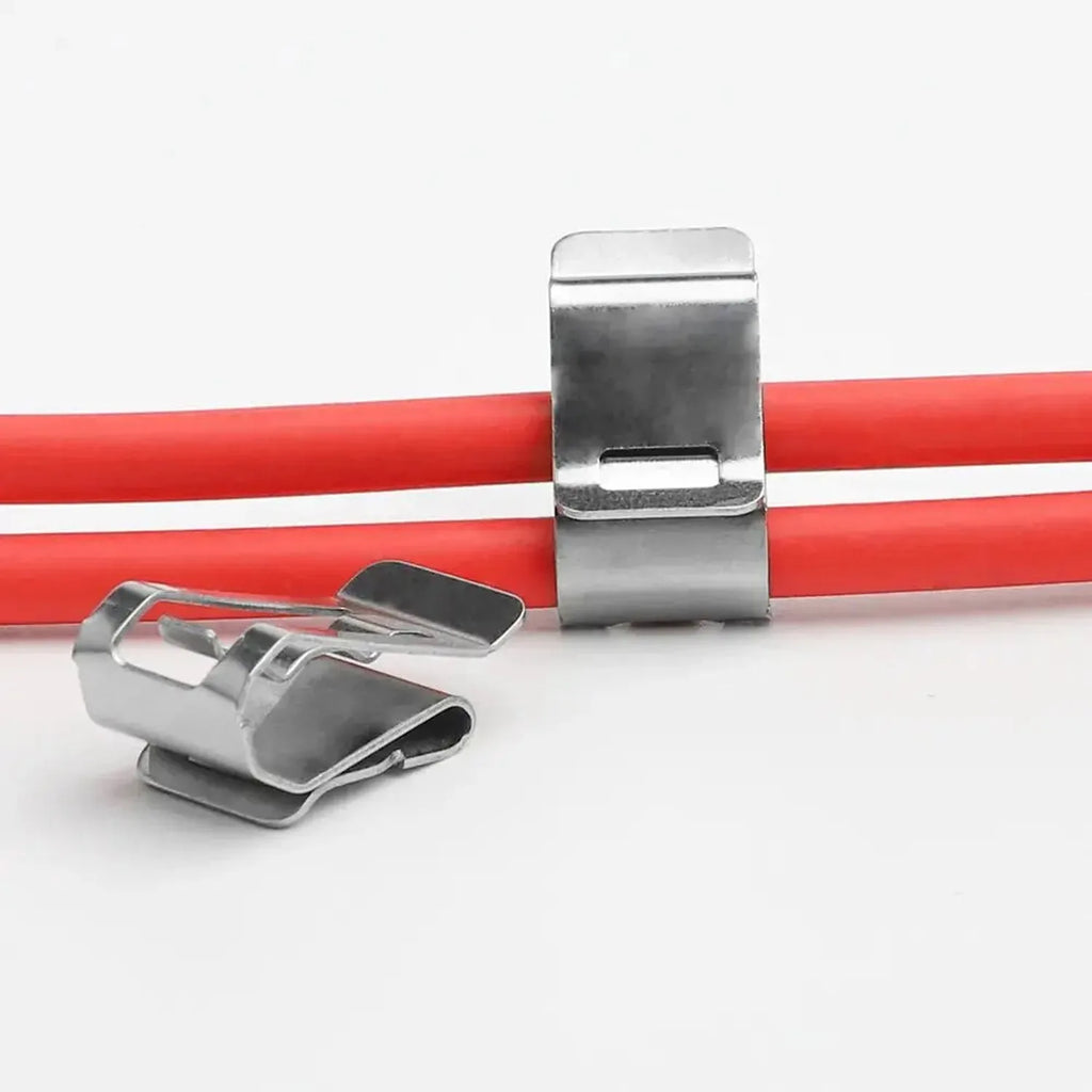 Solar Panel Cable Clips 4mm/6mm Stainless Steel Frame Clip | Voltacon