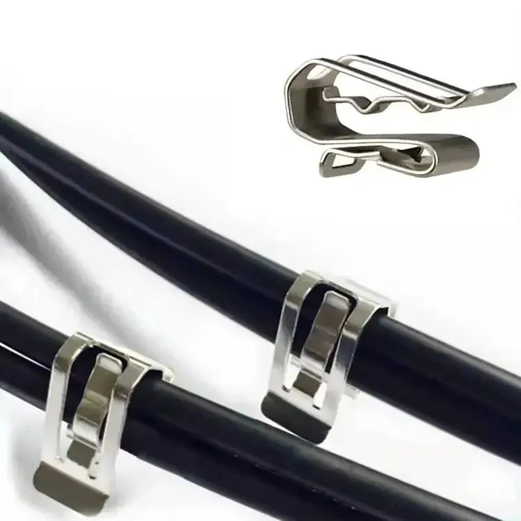 Solar Panel Cable Clips 4mm/6mm Stainless Steel Frame Clip | Voltacon