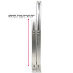 Adjustable Tilt Solar Panel Mounting Kit | Flat Roof 15-30Deg