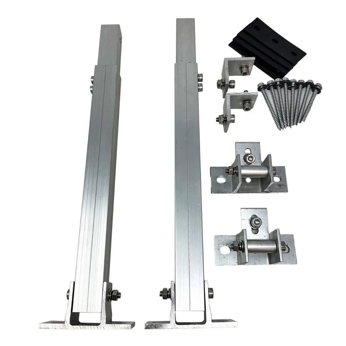 Adjustable Tilt Solar Panel Mounting Kit | Flat Roof 15-30Deg