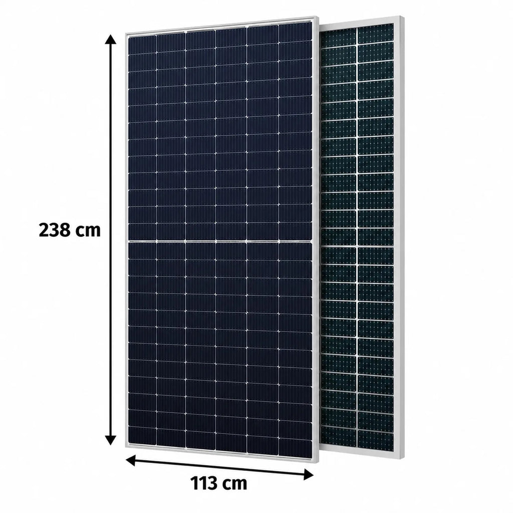 600W Plug In Solar Panel Kit 625W Bifacial | Voltacon BYM600 Inverter