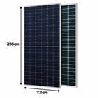 600W Plug In Solar Panel Kit 625W Bifacial | Voltacon BYM600 Inverter