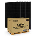JA Solar 465W N-Type Monocrystalline Panel 6-Pack | JAM54D41-465/LR