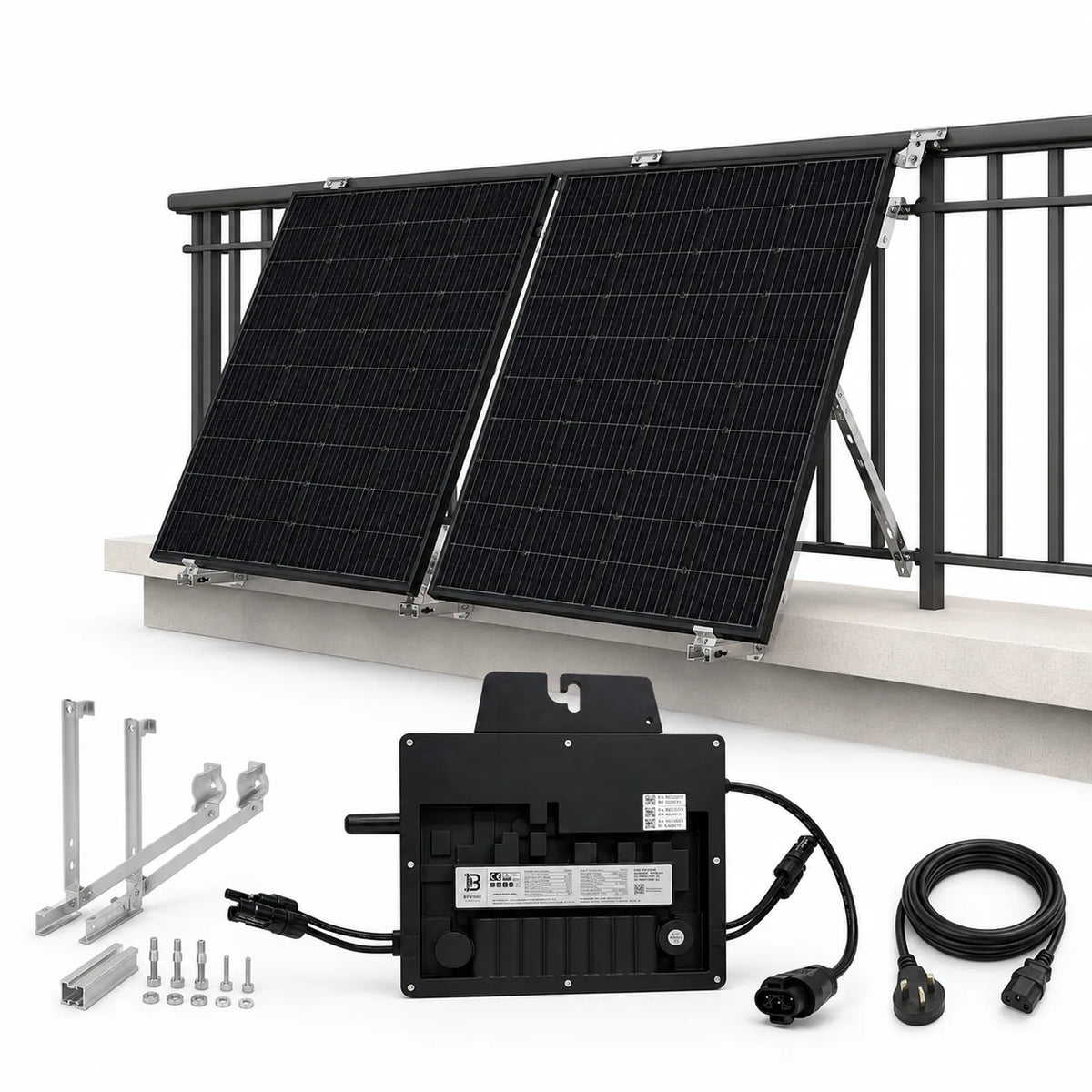 800W Plug In Solar Panel Kit with Micro Inverter | JA Solar 465W