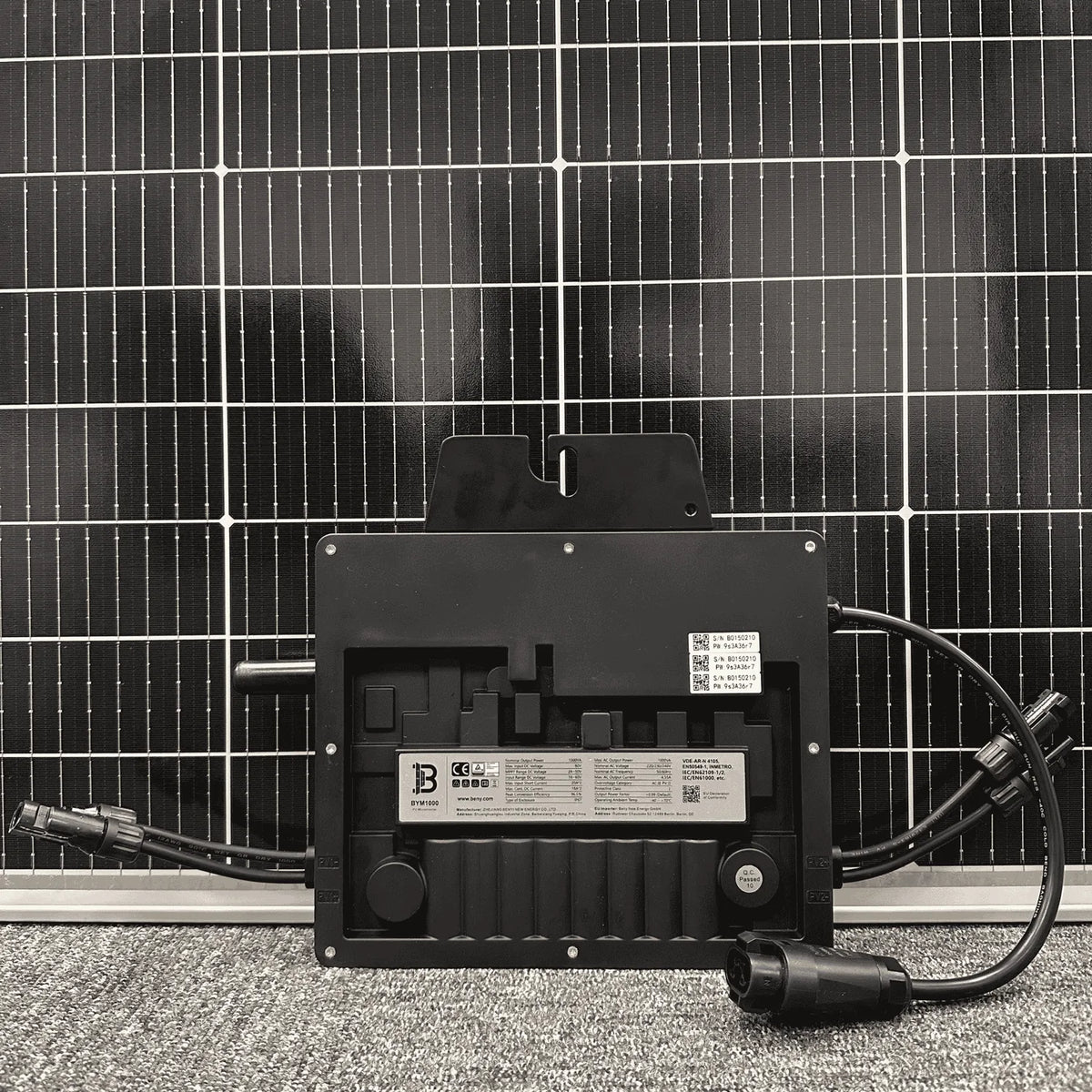 JA Solar 930W Balcony Solar Kit with 1000VA Micro Inverter | BYM1000