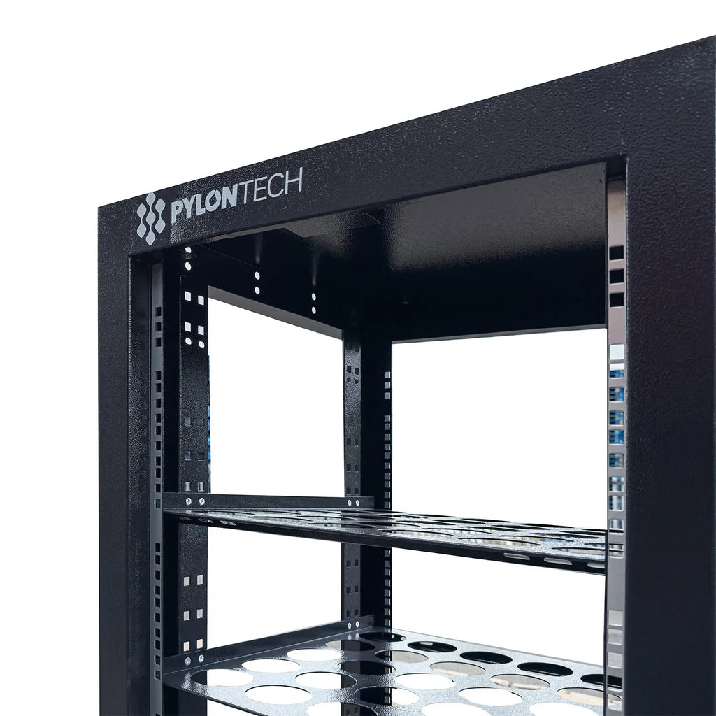 Pylontech US5000 Battery Server Rack | 10-Slot Steel Cabinet 50kWh