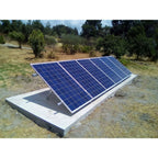 Adjustable Flat Roof & Ground Solar Panel Mounting Kit 15-35° | Voltacon