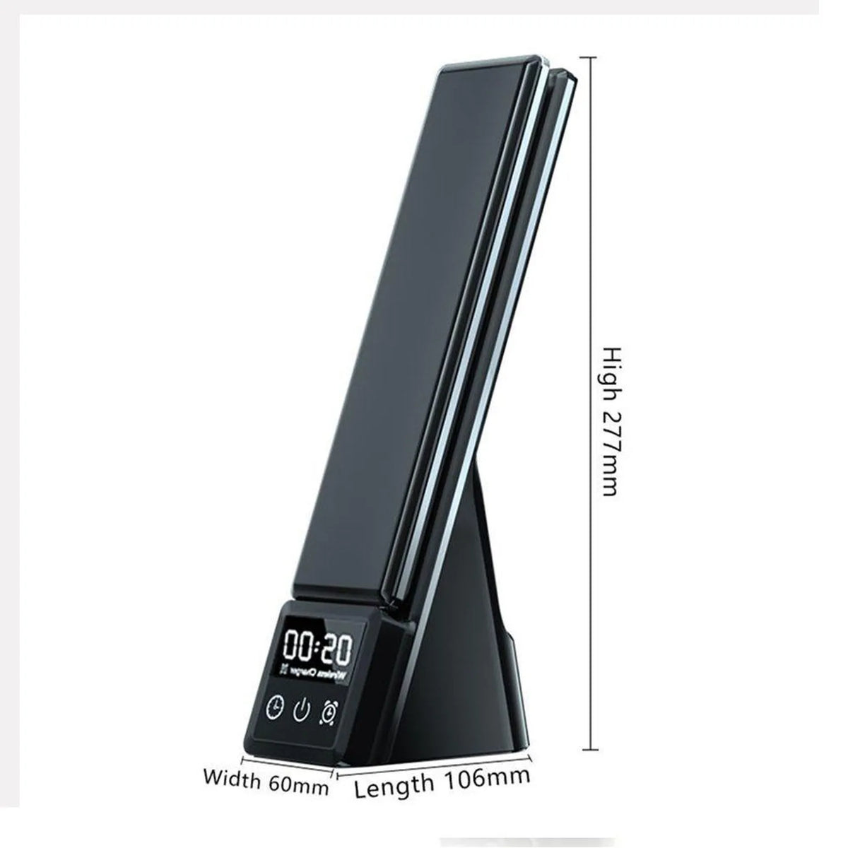LED Desk Lamp with Wireless Charger & Alarm Clock | Leducation