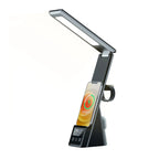 LED Desk Lamp with Wireless Charger & Alarm Clock | Leducation