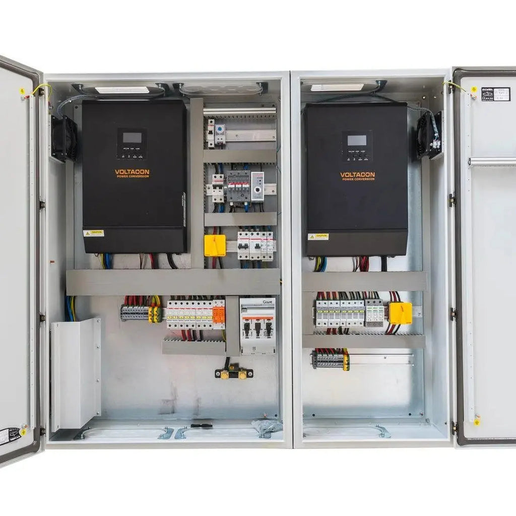 Silent Power SP1648-D 16kW Off Grid Cabinet 48V/230V | Voltacon