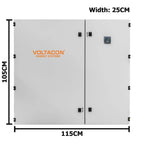 Silent Power SP1648-D 16kW Off Grid Cabinet 48V/230V | Voltacon