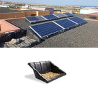 Renusol ConSole+ Flat Roof Solar Panel Mounting Tray 15°