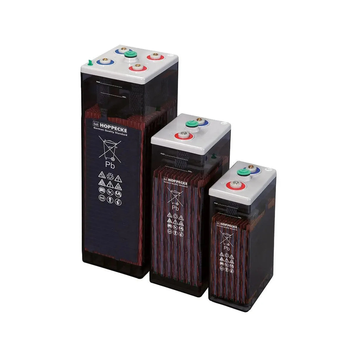 350Ah 48V OPzS Lead Acid Battery Bank 16kWh | Hoppecke