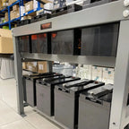 Steel Mounting Rack for 8x 200Ah/300Ah GEL Batteries | Voltacon