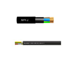 NYY-J 5 Core 25mm² AC Power Cable 0.6/1kV | Helukabel
