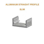 Aluminium LED Profile U Channel Slim 7mm Height | Ledison