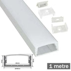 Aluminium LED Profile 1 Metre for Strips up to 15mm | Ledison LEDECO