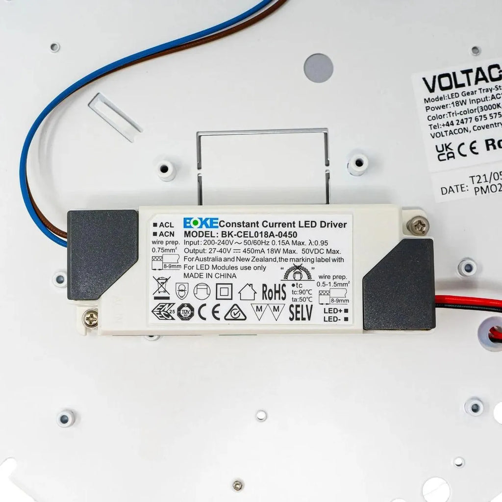 18W LED Gear Tray Retrofit 2D Fitting 1800lm 3CCT | Ledison
