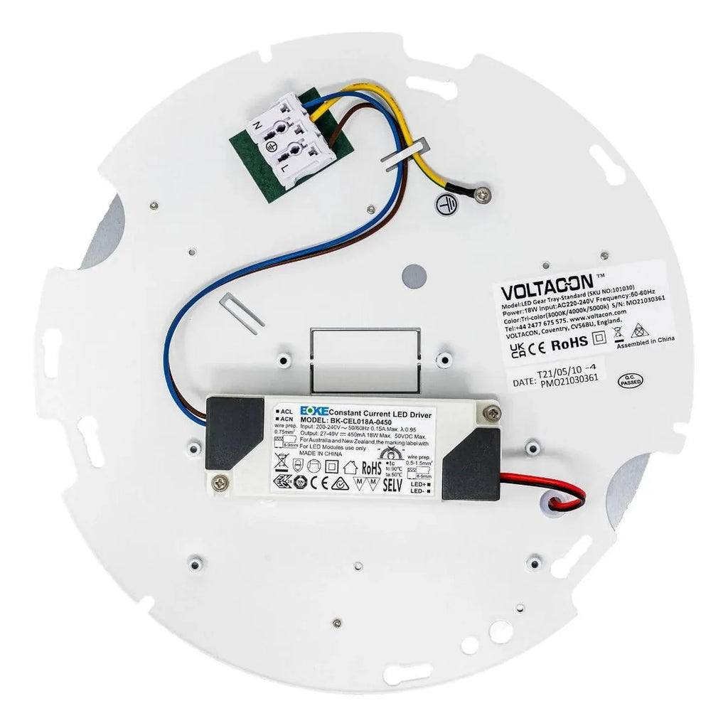 LED Gear Tray Light 18W 2D Retrofit Emergency Battery | Ledison