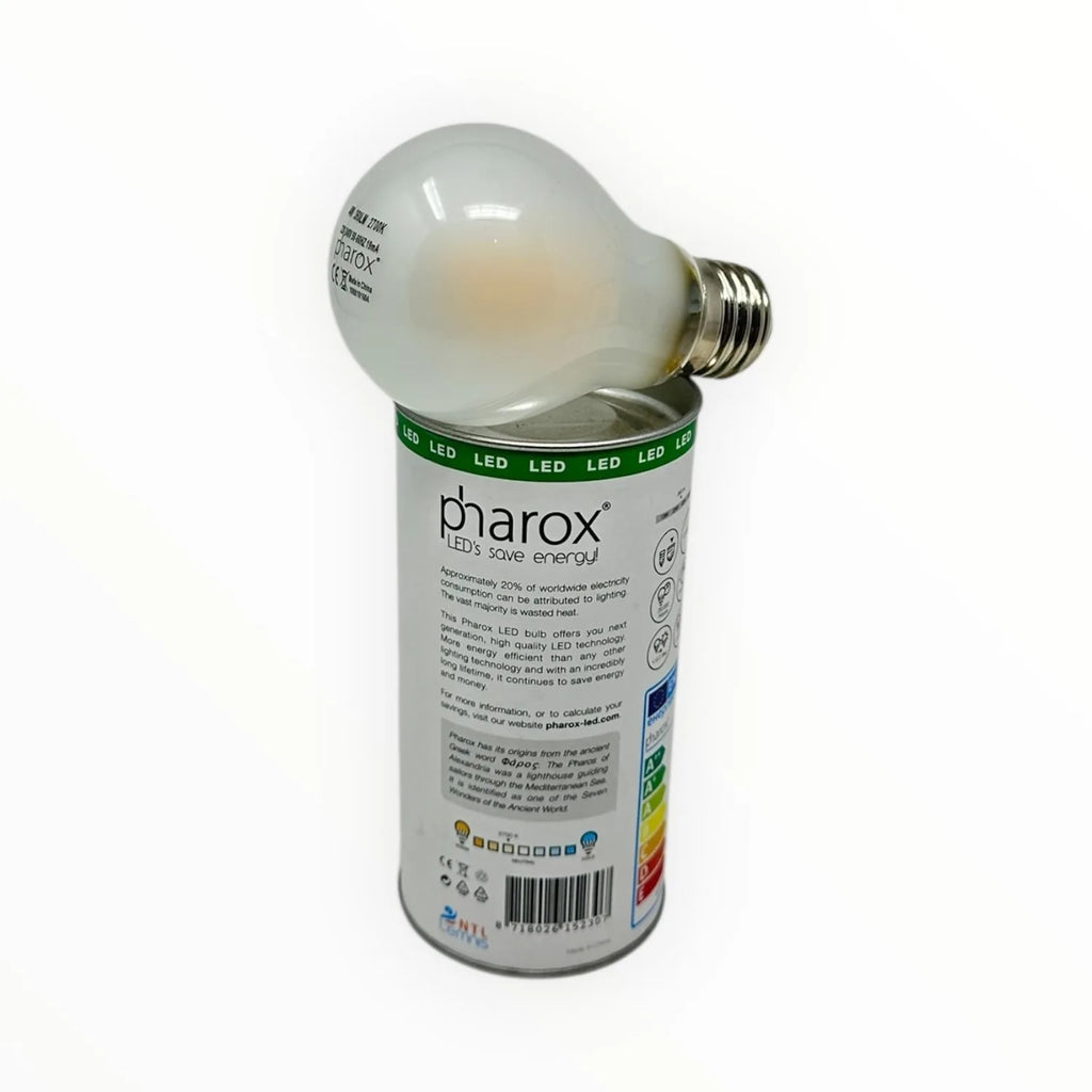 Pharox LED Filament Classic Bulb 4W E27 Frosted Glass 2800K