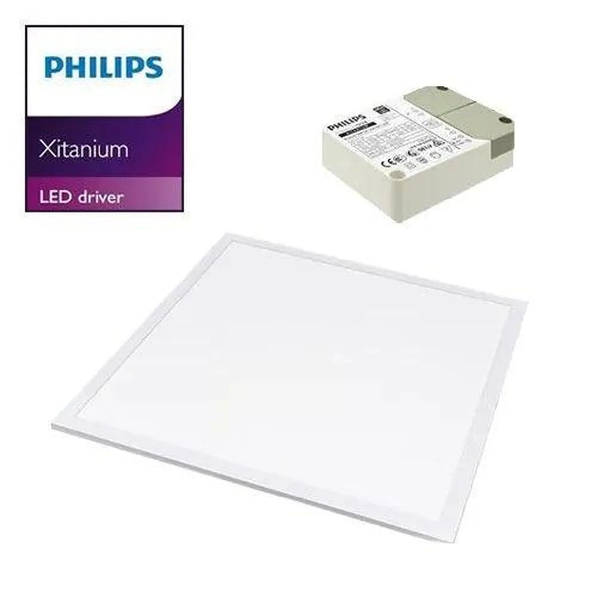 600x600 LED Panel Light 40W 4400lm | Voltaled Philips Driver