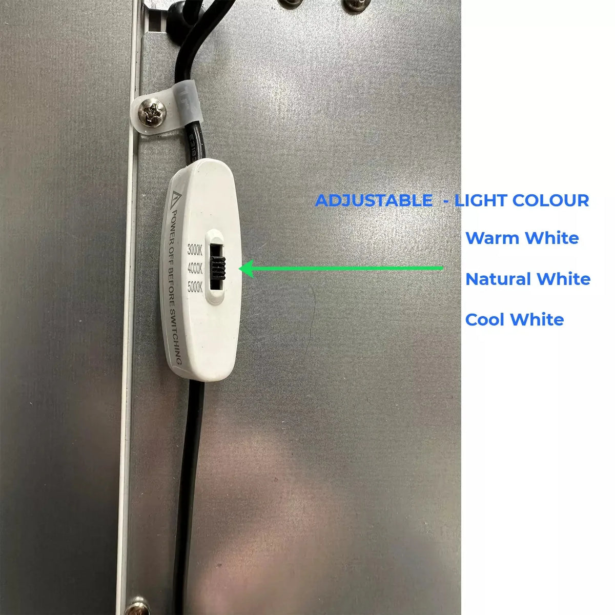 LED Panel Light 1200x600mm 60W Tri-Colour IP20 | Ledison