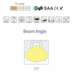 LED Panel Light 1200x600mm 60W Tri-Colour IP20 | Ledison
