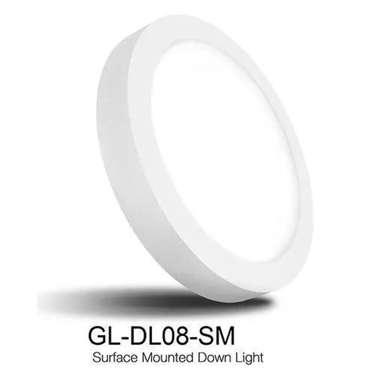 LED Surface Mounted Panel Light 17W Round 1700lm | Glacial
