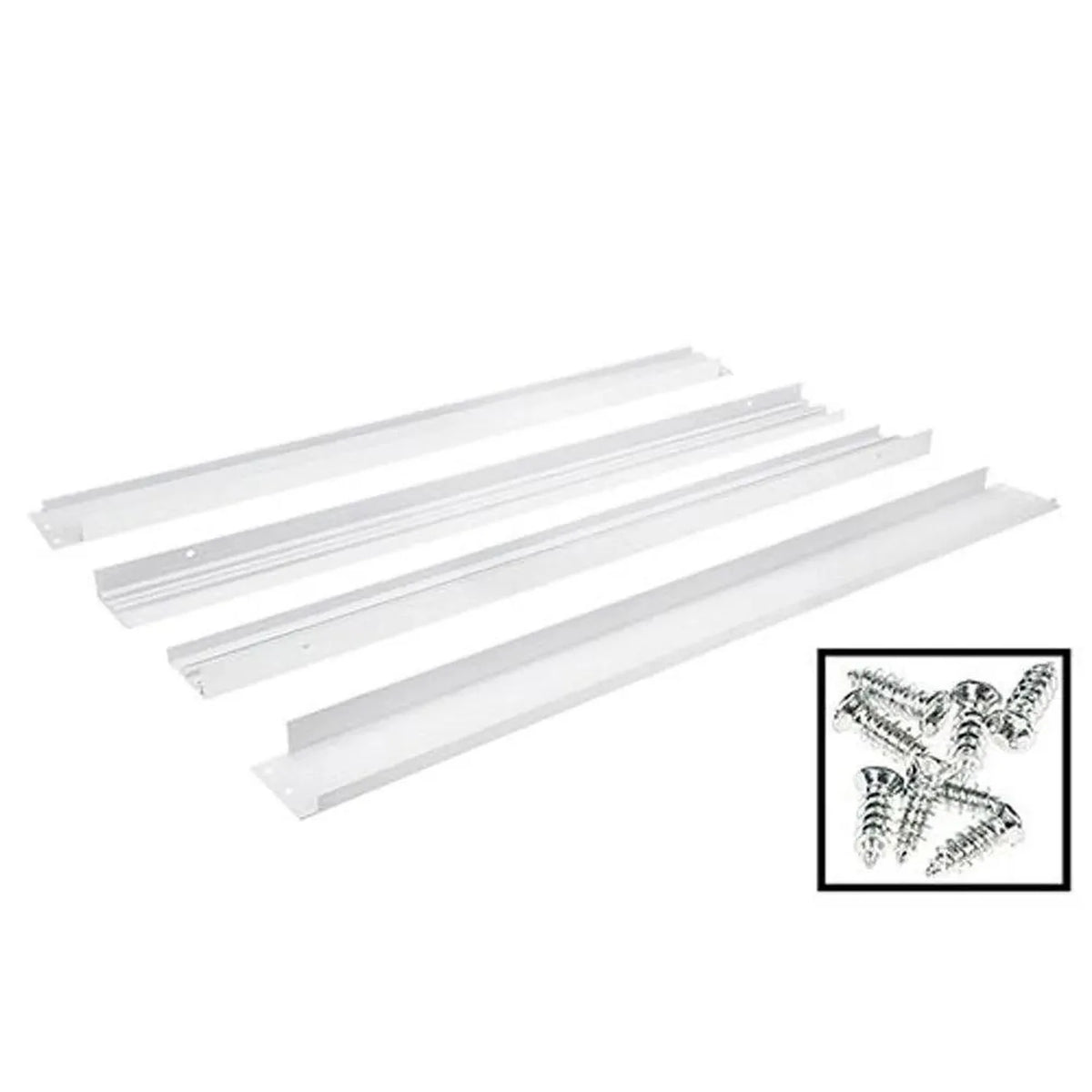 600x600 Aluminium Surface Mount Frame for LED Panels | Ledison