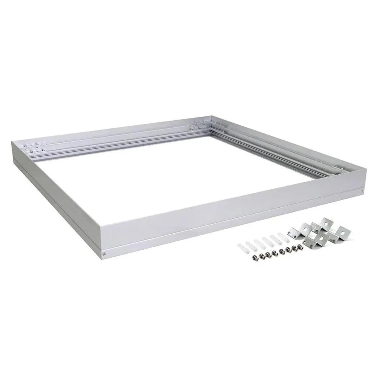 600x600 Aluminium Surface Mount Frame for LED Panels | Ledison