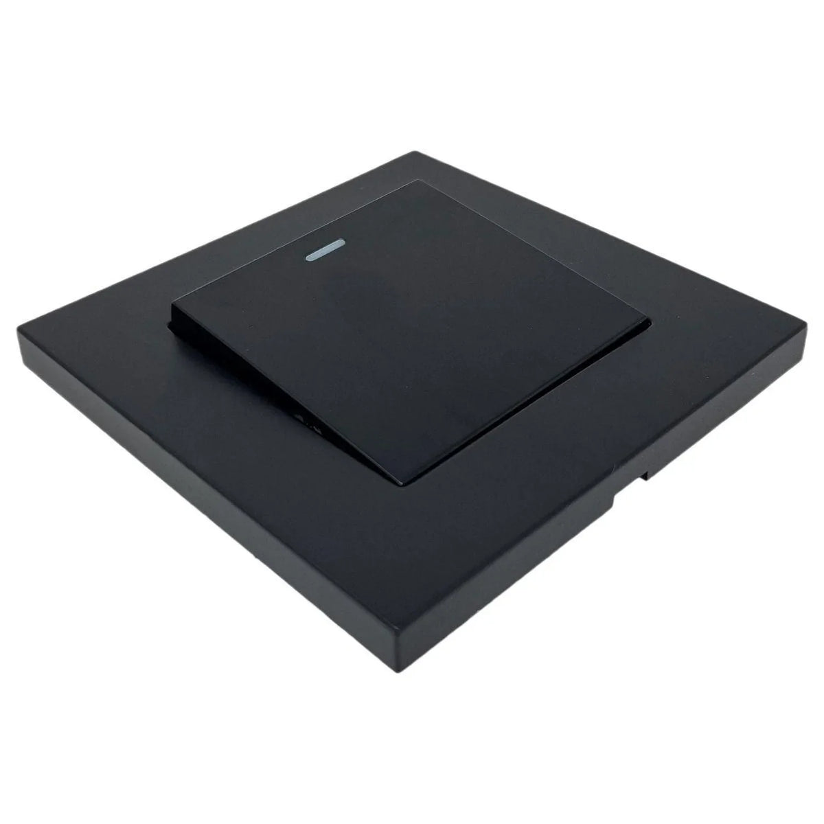 16AX 1-Gang 2-Way Light Switch Black | Ledison