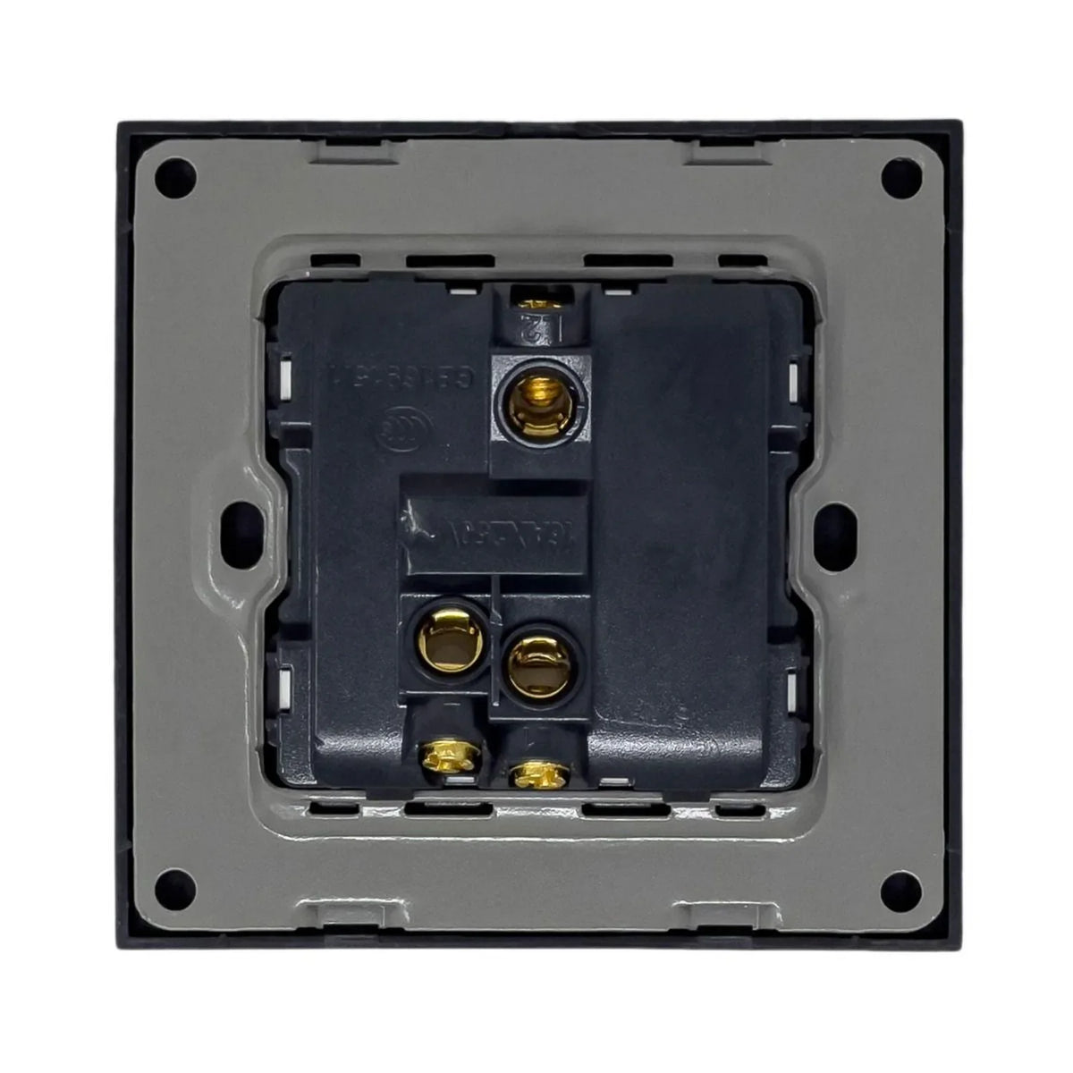 16AX 1-Gang 2-Way Light Switch Black | Ledison