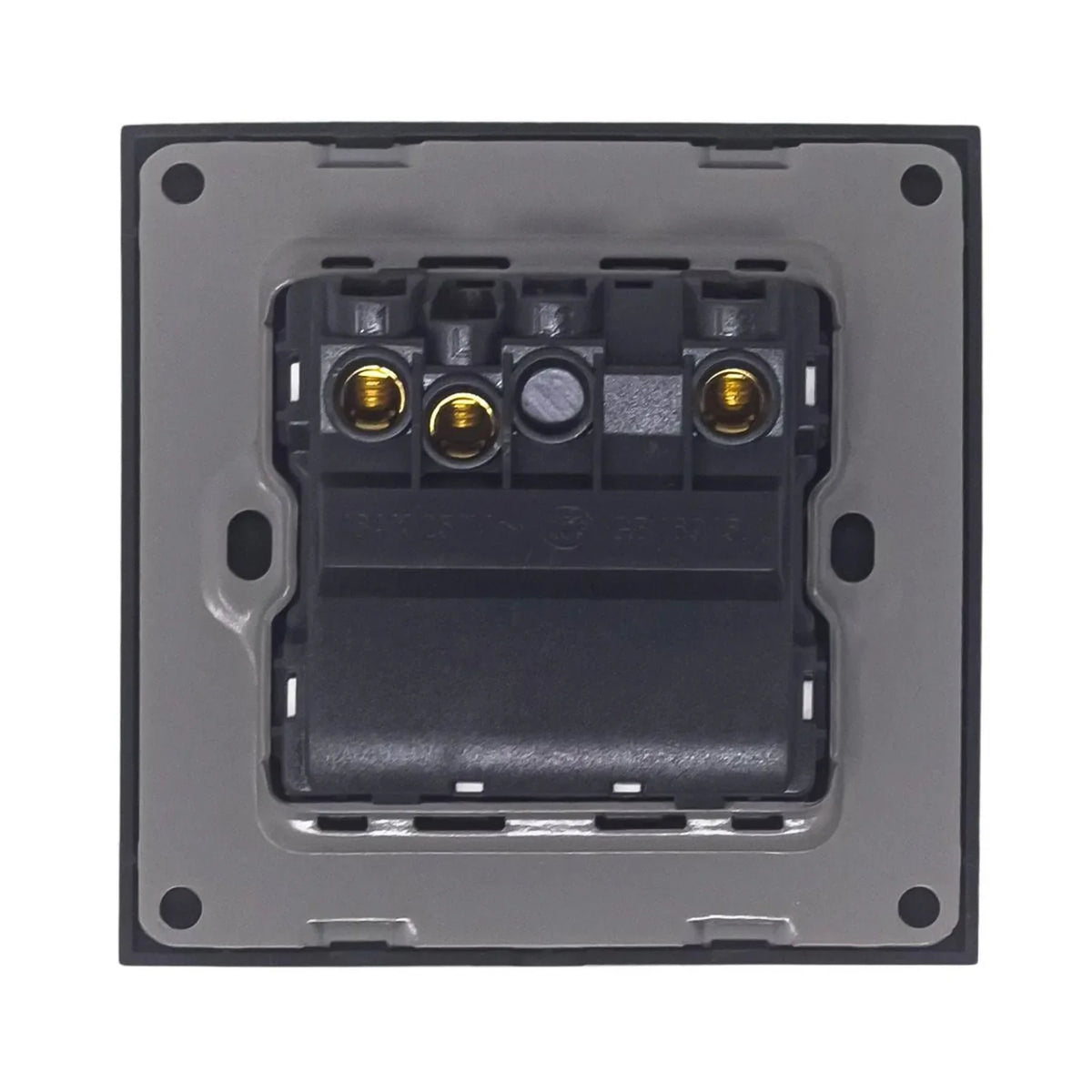 16AX 2-Gang 2-Way Light Switch Black | Ledison