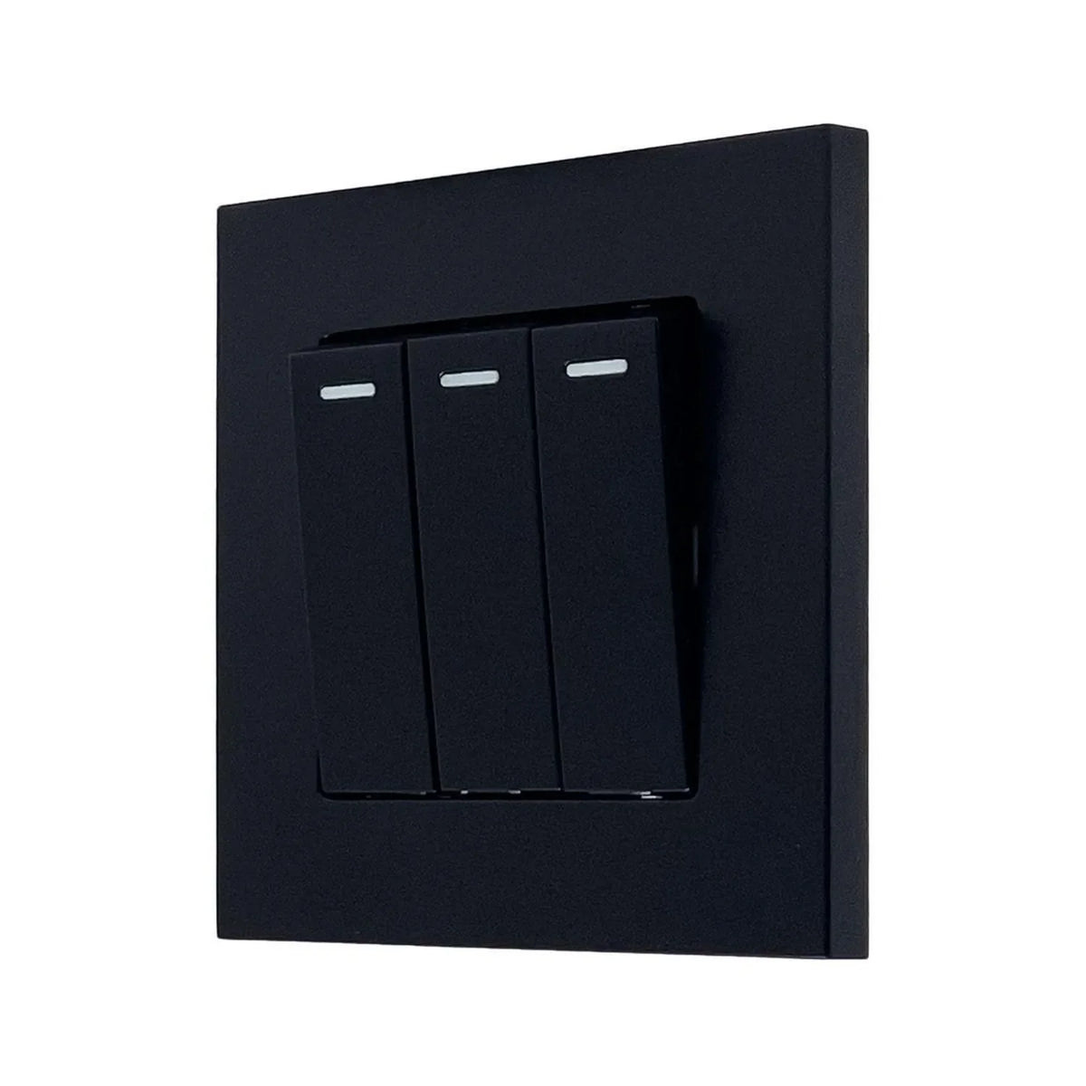 16AX 3-Gang 2-Way Light Switch Black | Ledison