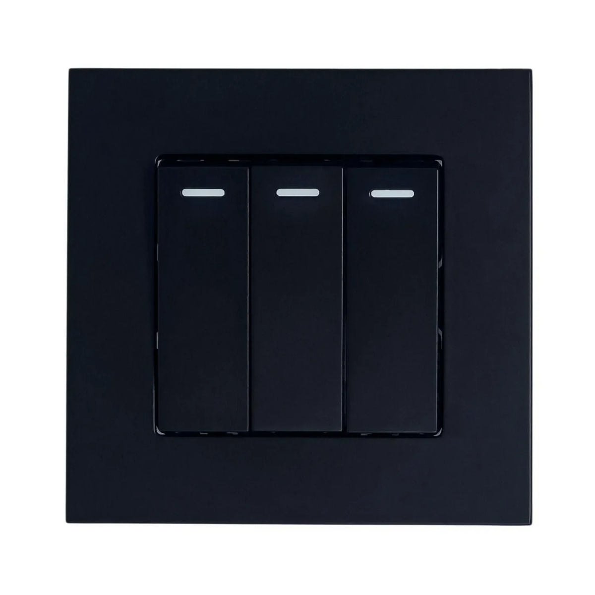 16AX 3-Gang 2-Way Light Switch Black | Ledison