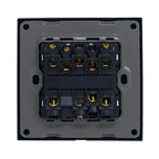 16AX 3-Gang 2-Way Light Switch Black | Ledison
