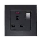13A 1-Gang Switched Socket | Ledison Square Profile