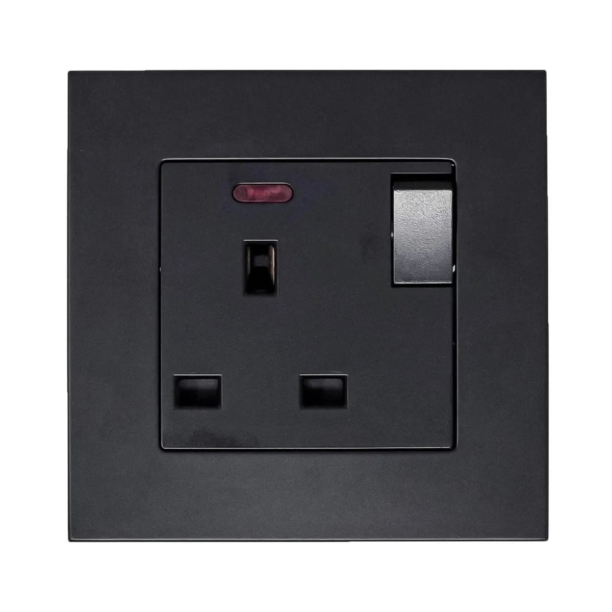13A 1-Gang Switched Socket | Ledison Square Profile