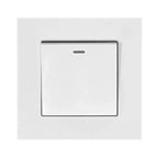 16AX 1-Gang 2-Way Light Switch White | Ledison