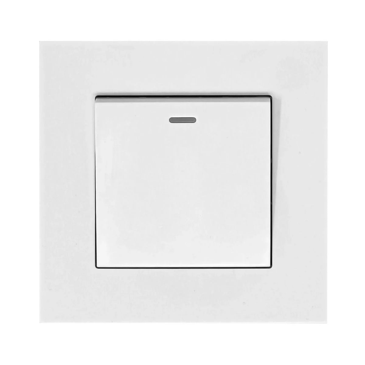 16AX 1-Gang 2-Way Light Switch White | Ledison